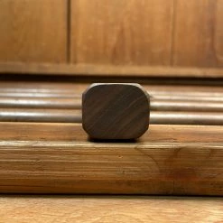 Blenheim Forge 150mm Nakiri Iron Clad Aogami Super Walnut & Brass