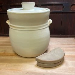 Sarah Kersten Ceramics - Fermentation Jar - 6 Qt Kitchen Tools