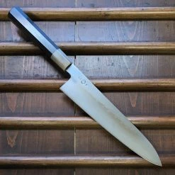 Takada No Hamono 240mm Gyuto Aogami 2 Mizu Honyaki - Ebony & Horn Octagon - On Order