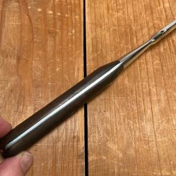 Bernal Cutlery Sabatier Trumpet / Ancien Maison 6” Bayonet Fork Stainless Walnut France 1950’s The Vault