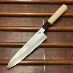 Hitohira Kikuchiyo Ren 210mm Gyuto Aogami 2 Ho Wood