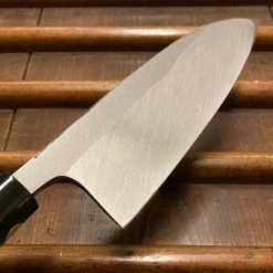 Maruyoshi Left Handed Takehiro Lefty 165mm Deba Iron & SK Carbon Tool Steel PC Poplar