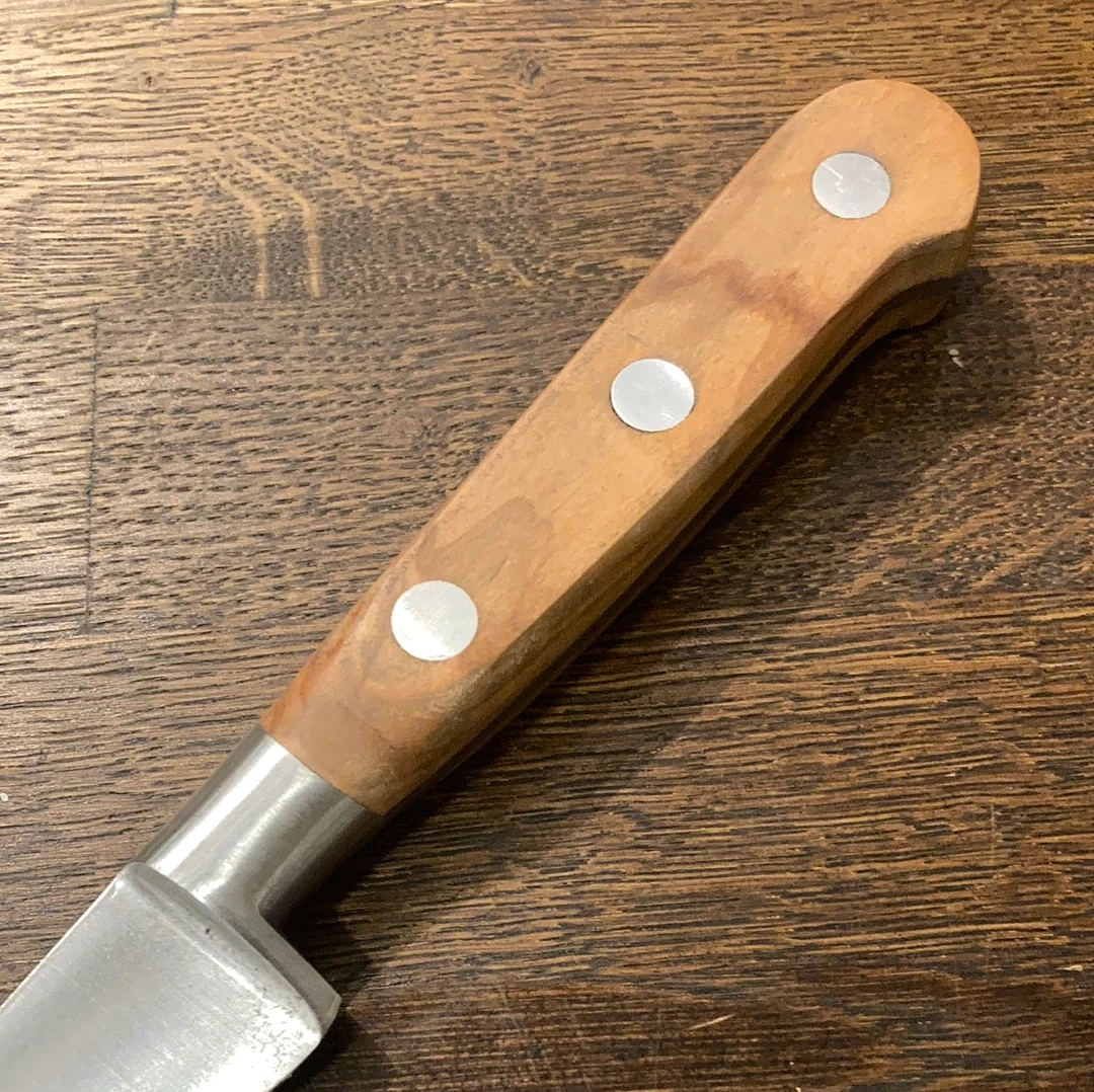 K Sabatier Authentique 12" Flexible Salmon Slicer Stainless - Olive Handle