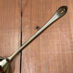Gabriel Rudolph Gestura 9” 00 Oro Golden Stainless Steel Kitchen Slotted Spoon