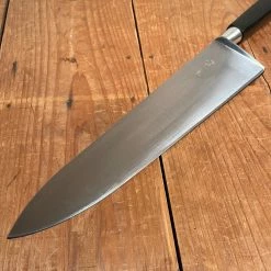 Second Quality K Sabatier New Old Stock Nogent / Cuisine Massive 11" Chef Carbon Steel Ebony Handle