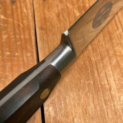 Bernal Cutlery Sabatier Trumpet / Ancien Maison 9.5” Carving Knife Stainless France 1950’s