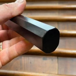 Hitohira Tanaka Manzo 300mm Kiritsuke Yanagi Aogami 1 Damascus Ebony W/ Saya