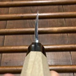 Hitohira Kikuchiyo Manzo 180mm Deba Aogami 2 Ho Wood W/ Saya