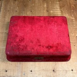 Vintage Table | Steak Landers Frary & Clark Set Of 12 Luncheon Knives Silverplate Carbon MOP In Box