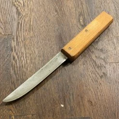 Bernal Cutlery Used Vintage Russell Green River Works 5” Carbon Steel Boning Knife Beech Handle