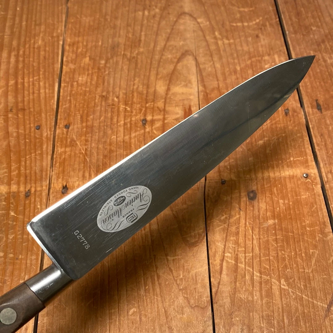 Bernal Cutlery The Vault Sabatier Trumpet / Ancien Maison 7.5โ Chef Knife Stainless France 1950โs