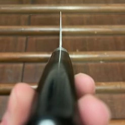 Hitohira T10 210mm Gyuto Tsuchime Pakka Handle