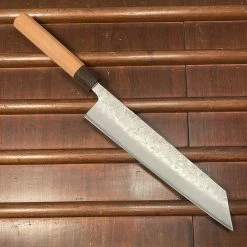 Hitohira Futana S3 240mm Kiritsuke Gyuto Ginsanko Nashiji Cherry Wood