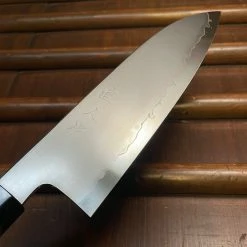 H&K Myojin Naohito 180mm Santoku SG2 Stainless Kasumi Teak