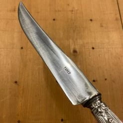 Bernal Cutlery The Vault French Carving Set Silver & Carbon Steel Paris Acier Forge