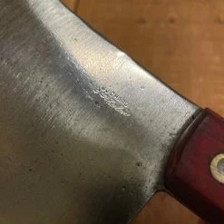Bernal Cutlery Le Cobaye 7.25” Cleaver Carbon Steel France 20.9 Oz The Vault
