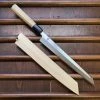 Sakai Kikumori 'Kikuzuki Kasumi' 270mm Kiritsuke Yanagi - Shirogami 2 - W/ Saya