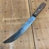 Bernal Cutlery The Vault Unmarked 10” Scimitar Carbon Steel American 1930’s-60’s
