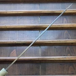 Hitohira Tanaka Manzo 300mm Yanagi Aogami 1 Damascus Ebony W/ Saya