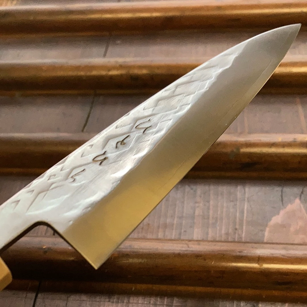 Hitohira TD 135mm Petty SLD Tsuchime Walnut Handle