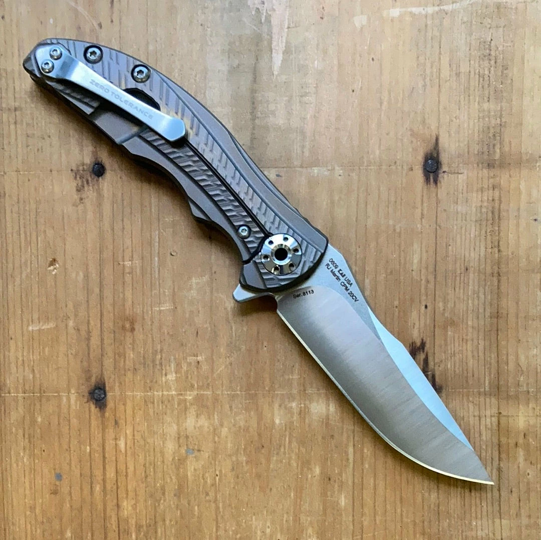 Zero Tolerance Knives Zero Tolerance 0609 RJ Martin KVT - Flipper Liner Lock
