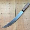 Bernal Cutlery Unmarked 12” Scimitar Carbon Steel USA 1950’s-70’s?