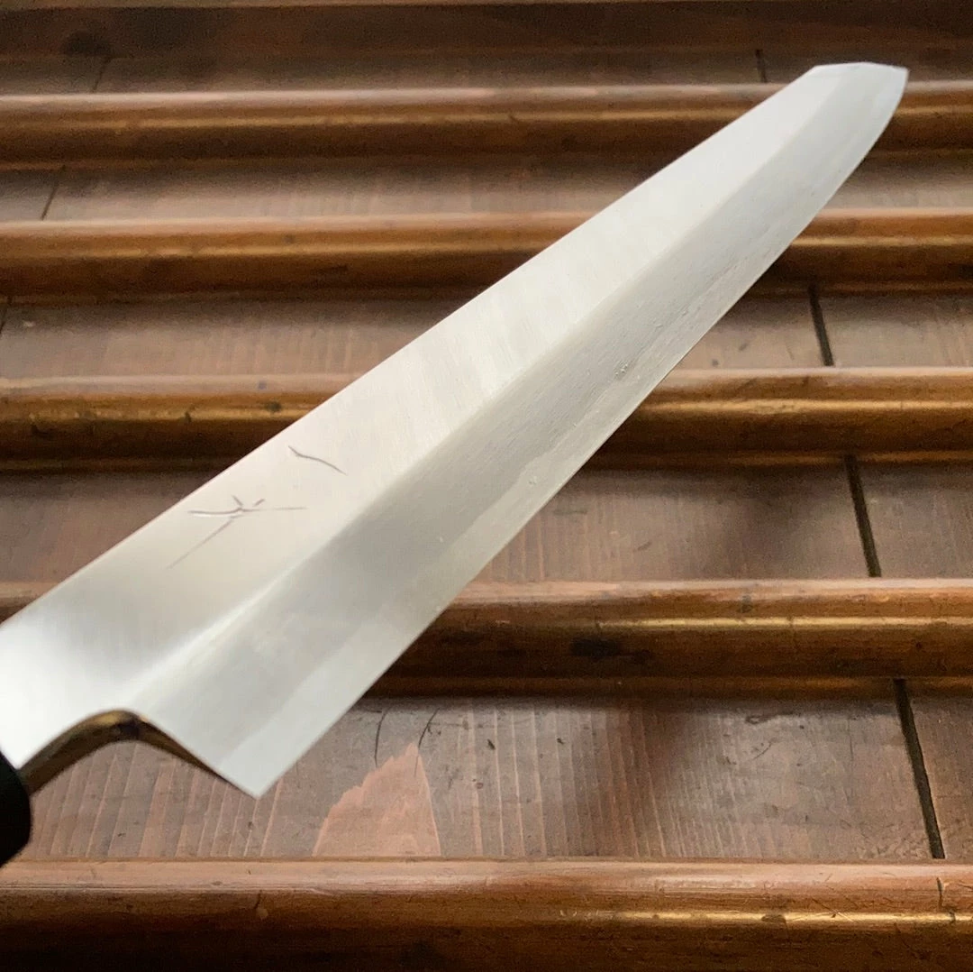 Hitohira Kikuchiyo Manzo 300mm Kiritsuke Yanagi Aogami 2 Ho Wood W/ Saya