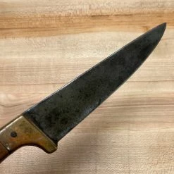 Bernal Cutlery Fonten.. Nog.. Co… Antique French 5.25” Utility Carbon Steel 19th Or Early 20th C