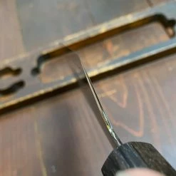 Waiting Room Hitohira Kikuchiyo Yohei 180mm Nakiri Ginsanko Kasumi Cherry - On Order