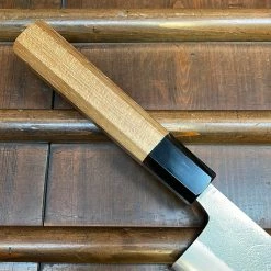 H&K Yoshikane 210mm Gyuto SKD Nashiji Teak Handle