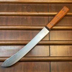 Bernal Cutlery A J Jordan 9.5" Bullnose Butcher Hand Forged Double Shear Steel 1871-1926