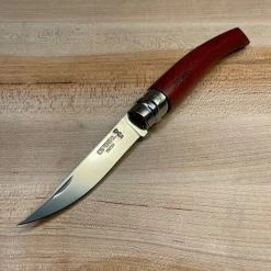Opinel #8 Slim Folding Knife - Padouk - Stainless