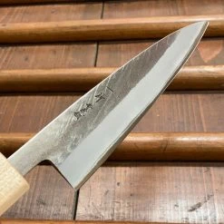 Hitohira TD 135mm Petty Stainless Clad Aogami 2 Kurouchi