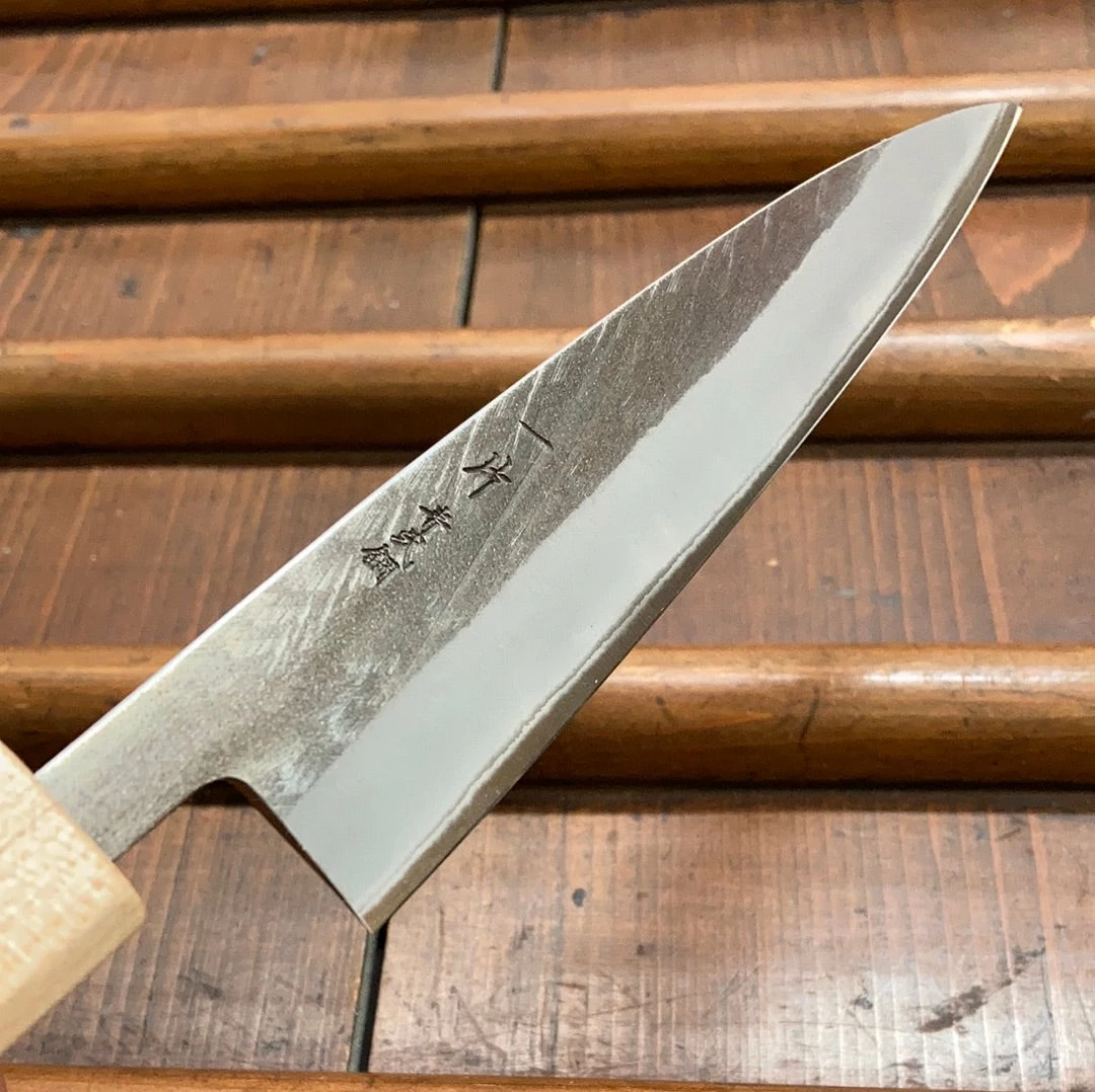 Hitohira TD 135mm Petty Stainless Clad Aogami 2 Kurouchi