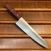 Hitohira Masakane New Old Stock 195mm Gyuto SK Carbon Steel Tagayasan (No Bolster)