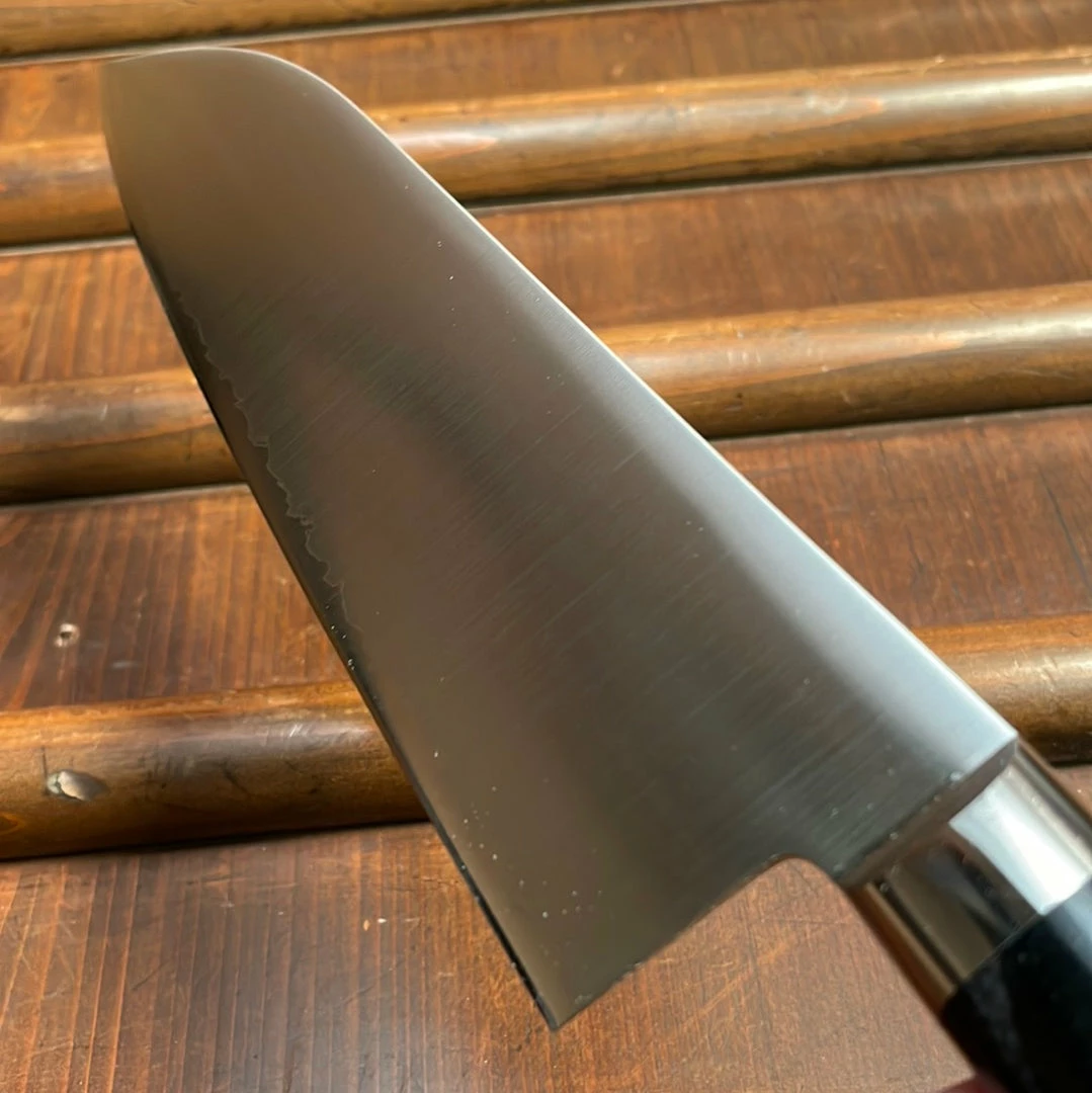 Hitohira T10 Migaki 170mm Santoku Pakka Handle