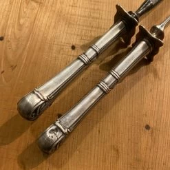 Bernal Cutlery Keen Kutter Carving Knife & Steel Carbon Steel & Silverplate 1920’s?