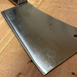 Bernal Cutlery Harold Leonard & Co 9” Cleaver Carbon Steel Italy 1950’s/60’s?