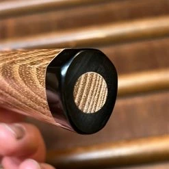 Robert Herder - Windmühlenmesser Tsukasa Hinoura 165mm Santoku Shirogami Warikomi Kitaeji Suminagashi Double Horn Enju