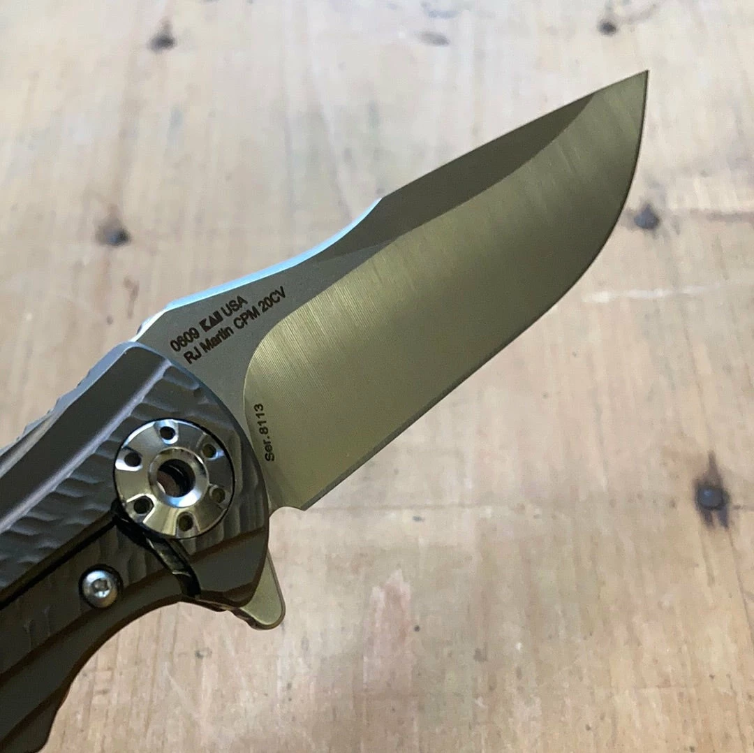 Zero Tolerance Knives Zero Tolerance 0609 RJ Martin KVT - Flipper Liner Lock