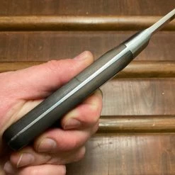 Bernal Cutlery Sabatier Trumpet / Ancien Maison 12โ Round Tip Carving Knife Stainless France 1950โs