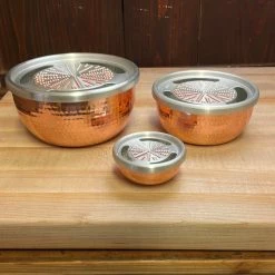 Shinkou Metal Co. Kitchen Tools Oroshigane W/ Copper Bowl