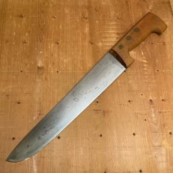 Bernal Cutlery The Vault Unmarked 12” Boucher Butcher Knife Carbon Steel France 1960/70’s?