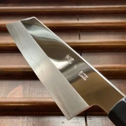 Sakai Kikumori'Choyo' 180mm Kiritsuke Santoku - Ginsanko - W/ Saya - On Order