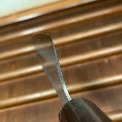 Hitohira Futana S3 170mm Santoku Ginsanko Nashiji Cherry Wood