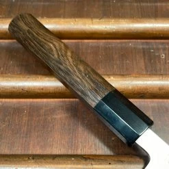 Hitohira Tanaka Kyuzo 240mm Gyuto Stainless Clad Aogami 1 Ziricote Handle