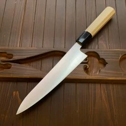 Ashi Hamono 210mm Wa-Gyuto Swedish Stainless W Saya