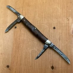 Bernal Cutlery W R Case & Sons Bradford Pa 3 1/8” Congress Greenbone 6470 1905-14 The Vault