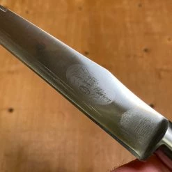 Bernal Cutlery Sabatier Trumpet Ancienne Maison 8.25โ Yataghan Slicer Stainless 1950โs