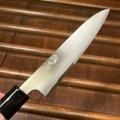Wakui 135mm Petty Stainless Clad Shirogami 2 Migaki Warikomi Ho Octagonal